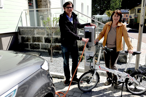 Foto E-Carsharing Station