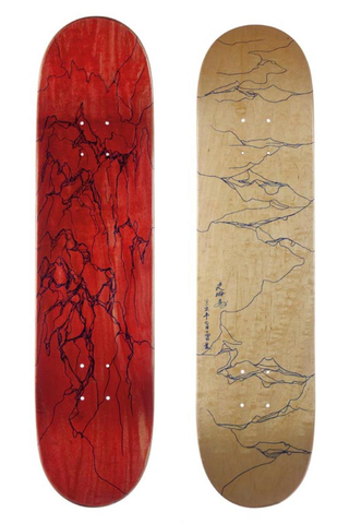 Bild des Skatedecks von Shi Jiongwen