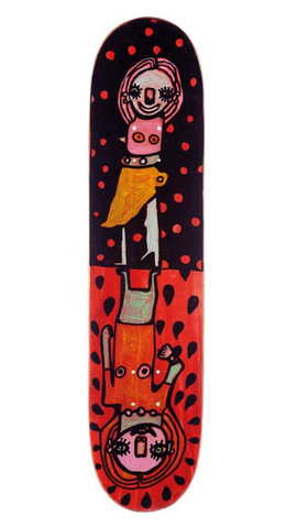 Bild des Skatedecks von Julia Rakuschan